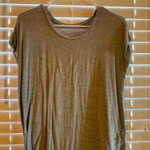 Grey oversized shirt